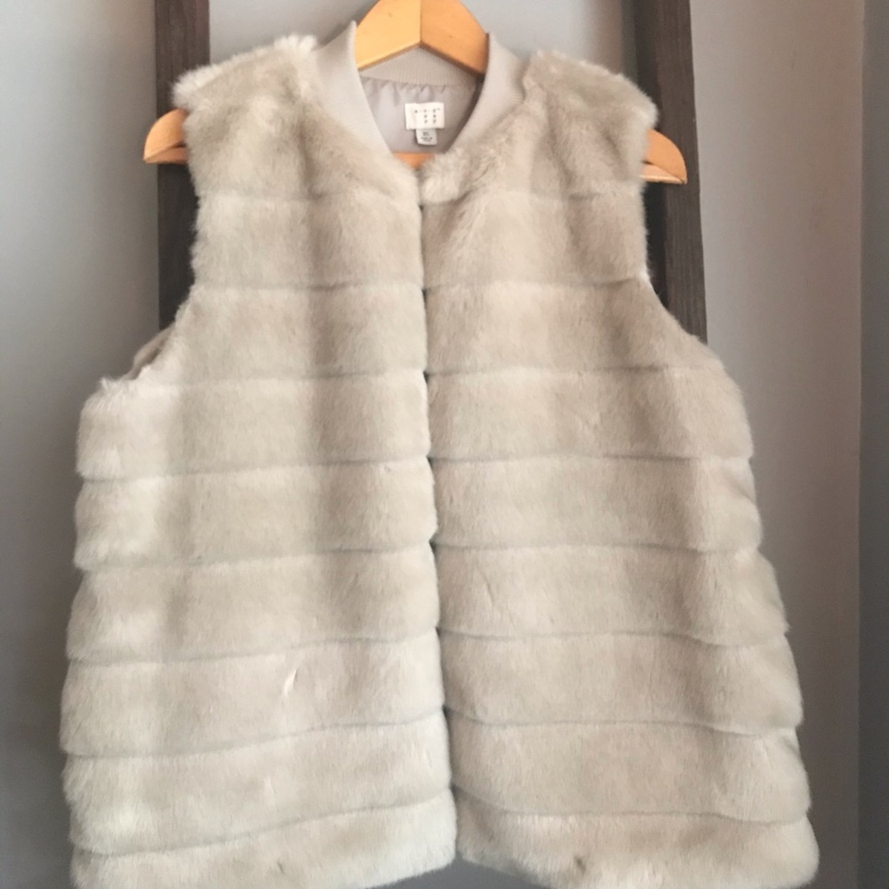 Target A New Day brand faux fur vest